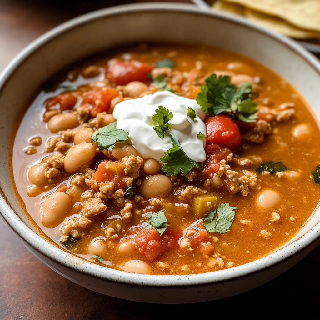 Turkey White Bean Chili