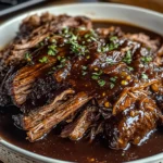 Caramelized Pulled Beef Brisket