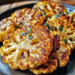 Crispy Baked Cauliflower Steaks