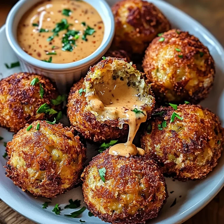 Reuben Balls with Spicy Thousand Island Dipping Sauce