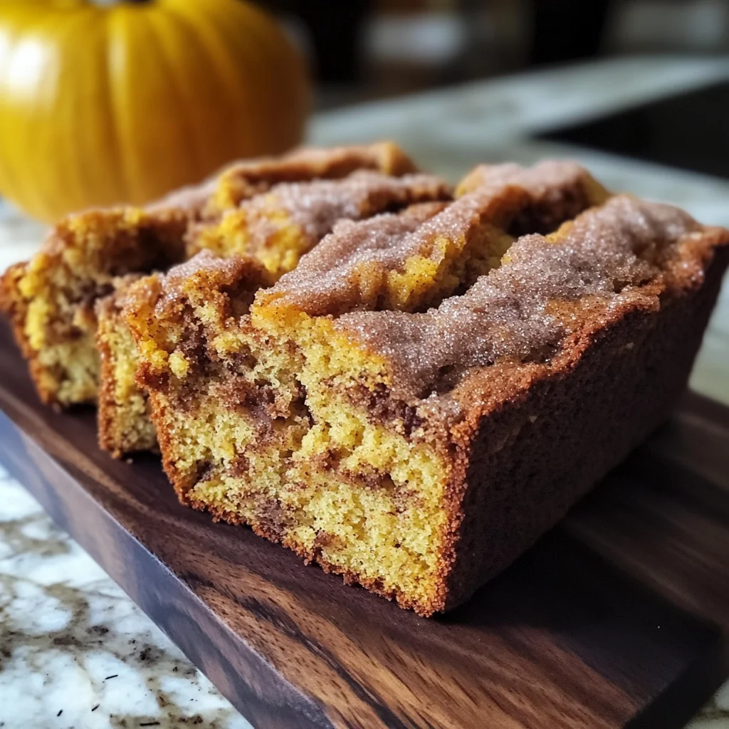 Snickerdoodle Pumpkin Bread