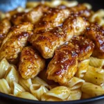 Spicy Cajun Honey Butter Chicken & Pasta