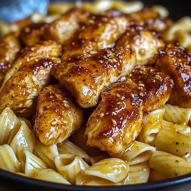 Spicy Cajun Honey Butter Chicken & Pasta