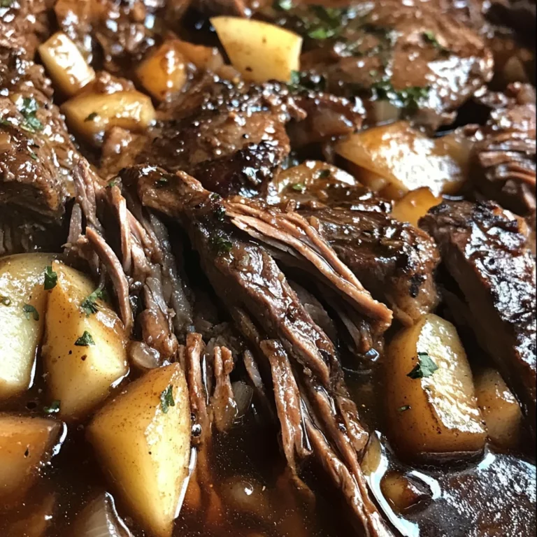 Apple Cider Braised beef Shoulder: The Ultimate Fall Comfort Food