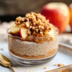 Apple Crumble Chia Pudding