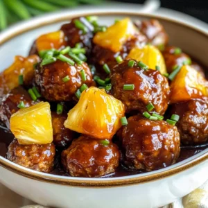 Crock Pot Hawaiian Meatballs (+Video)
