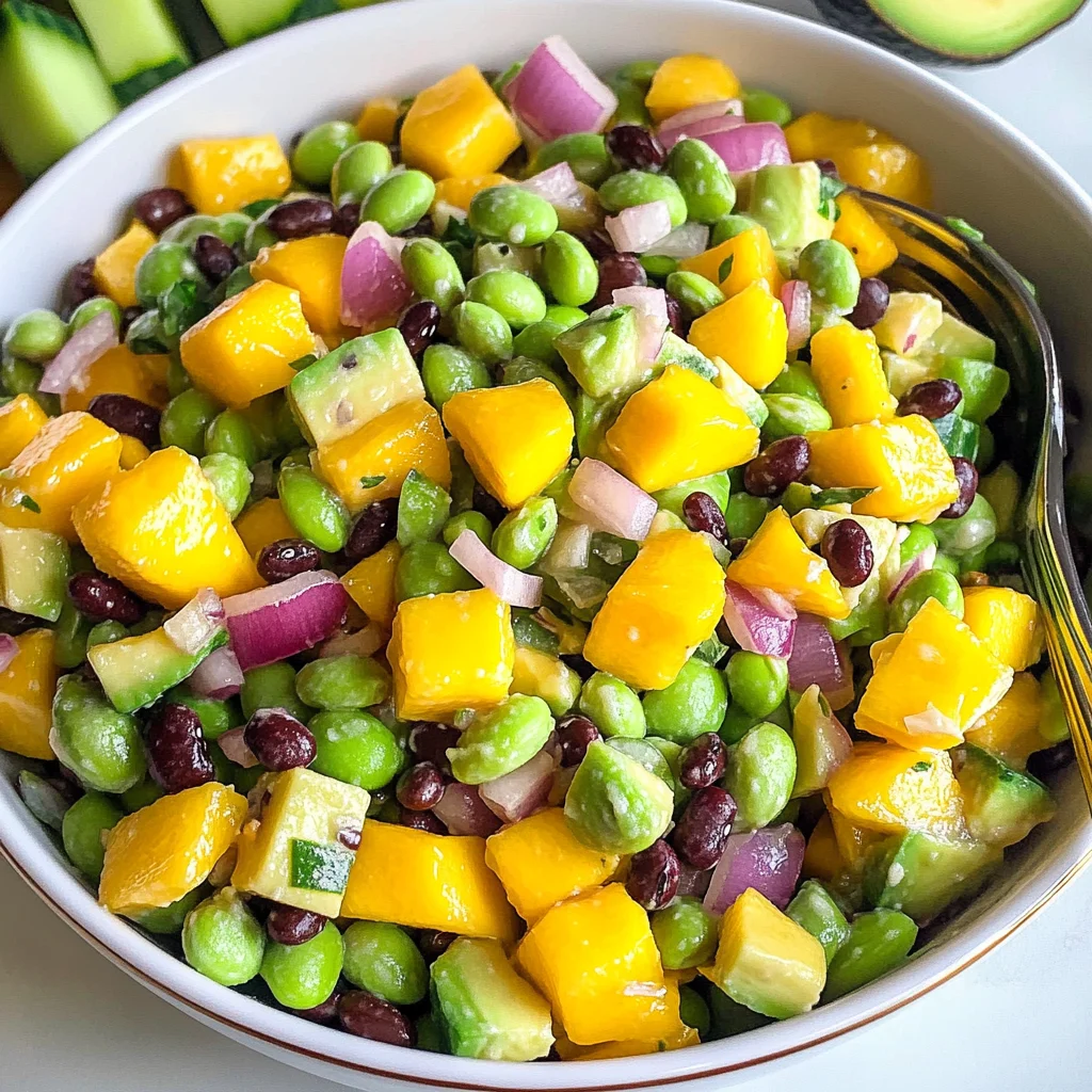 Edamame Mango Salad