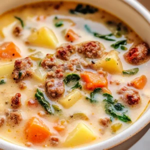 Italian Sausage Potato Soup Recipe