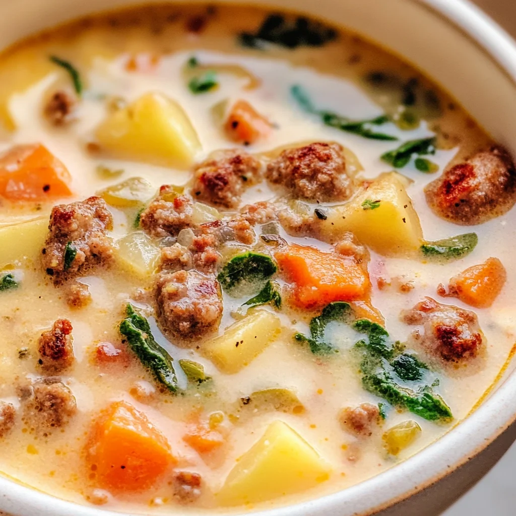 Italian Sausage Potato Soup Recipe