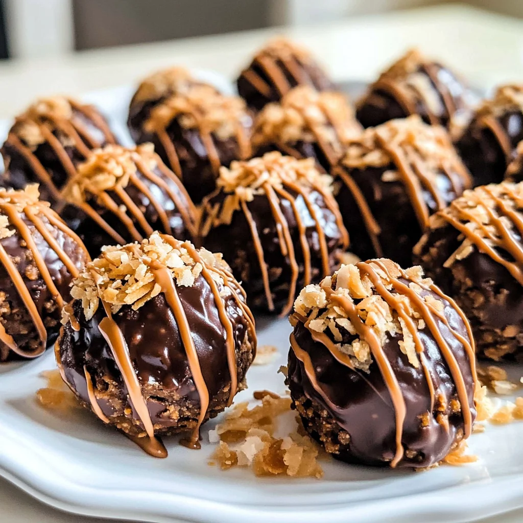 Samoa Truffles Recipe