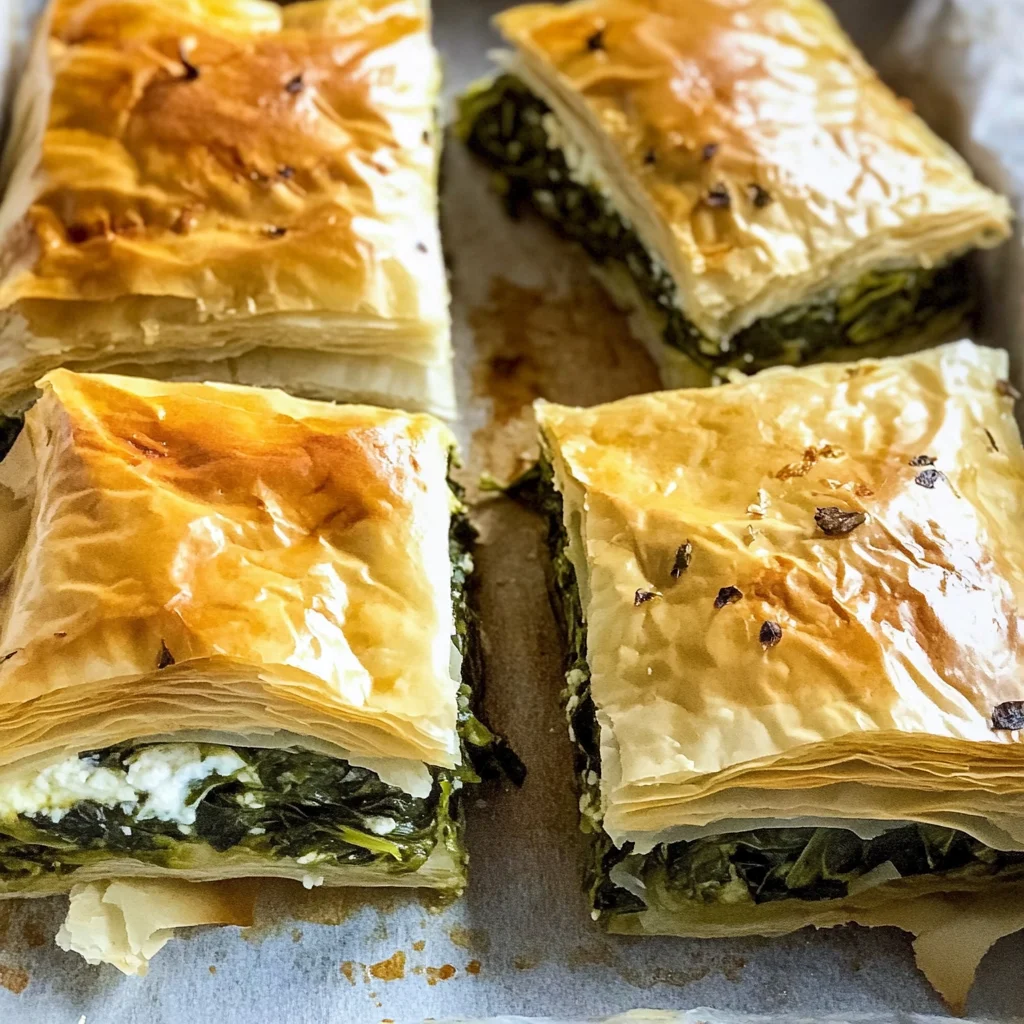 Spanakopita (Greek Spinach Pie)