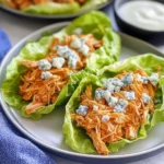 Buffalo Chicken Lettuce Wraps