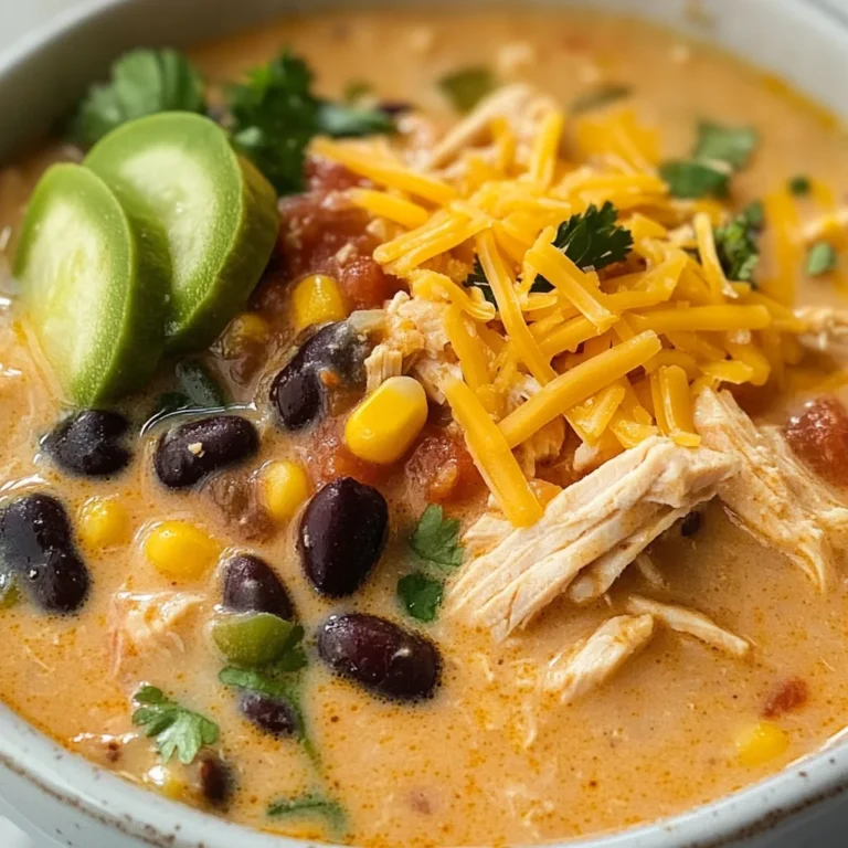 Creamy Chicken Tortilla Soup
