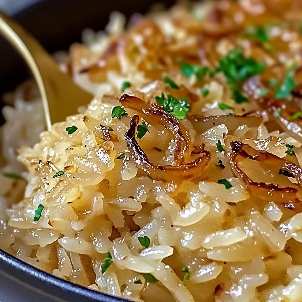 French Onion Butter Rice