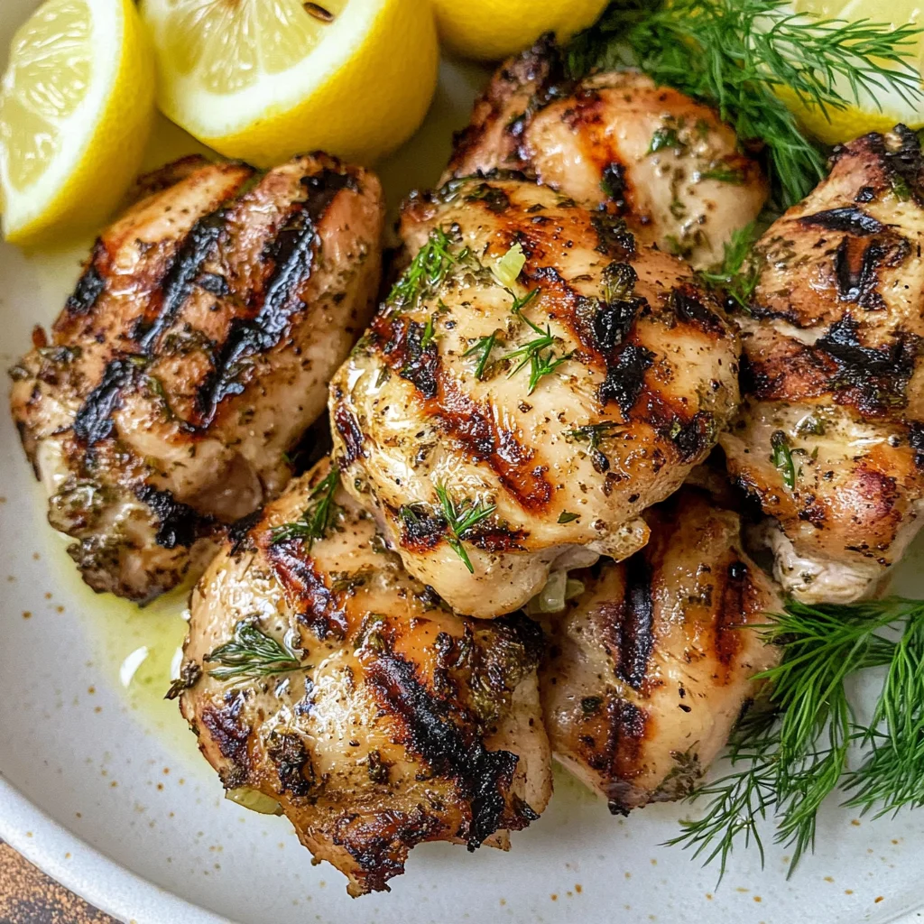 Greek Yogurt Marinated Chicken