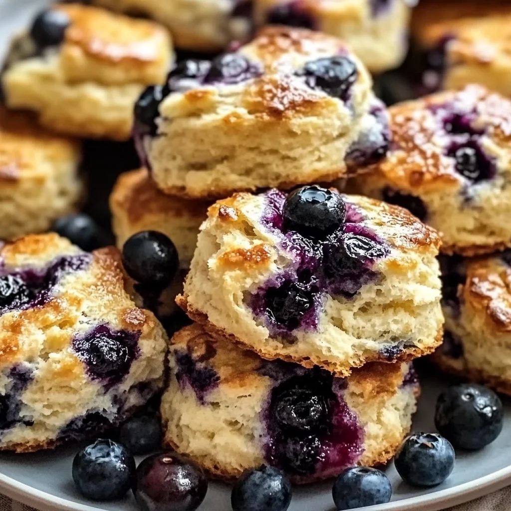 How to Make Blueberry Biscuits