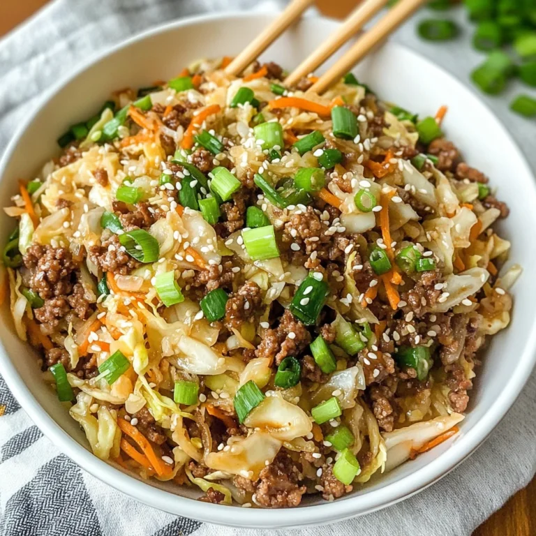 Inside Out Egg Roll in a Bowl