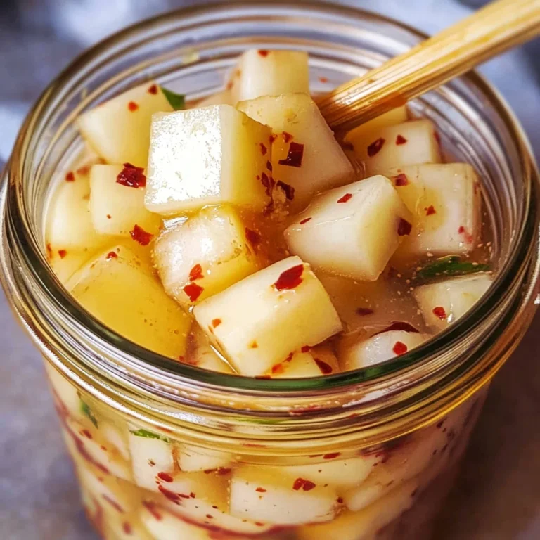 Korean Pickled Radish (Pickled Daikon Radish)