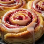 Raspberry Cinnamon Rolls