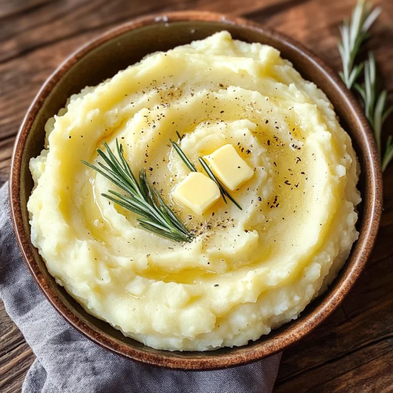 Rosemary Garlic Mashed Potatoes