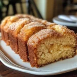 Spiced Apple Cider Donut Loaf
