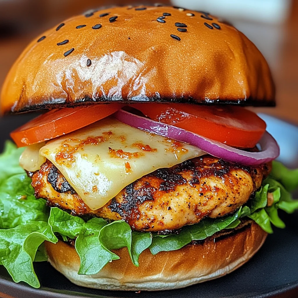 Spicy Chipotle Chicken Burger