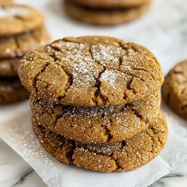 Starbucks Copycat Ginger Molasses Cookies