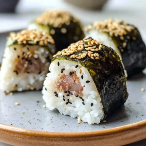 15-min. Easy Japanese Tuna Onigiri