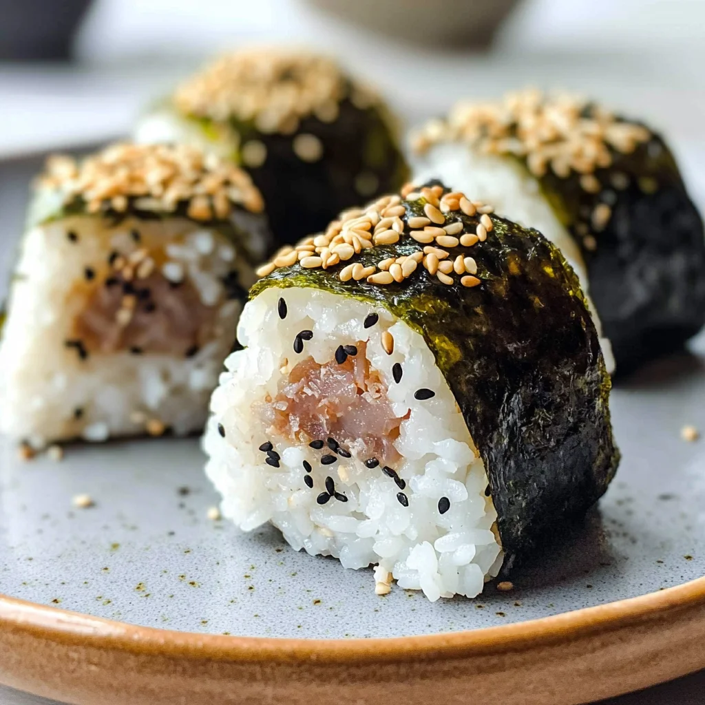 15-min. Easy Japanese Tuna Onigiri