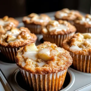 Apple Fritter Muffins