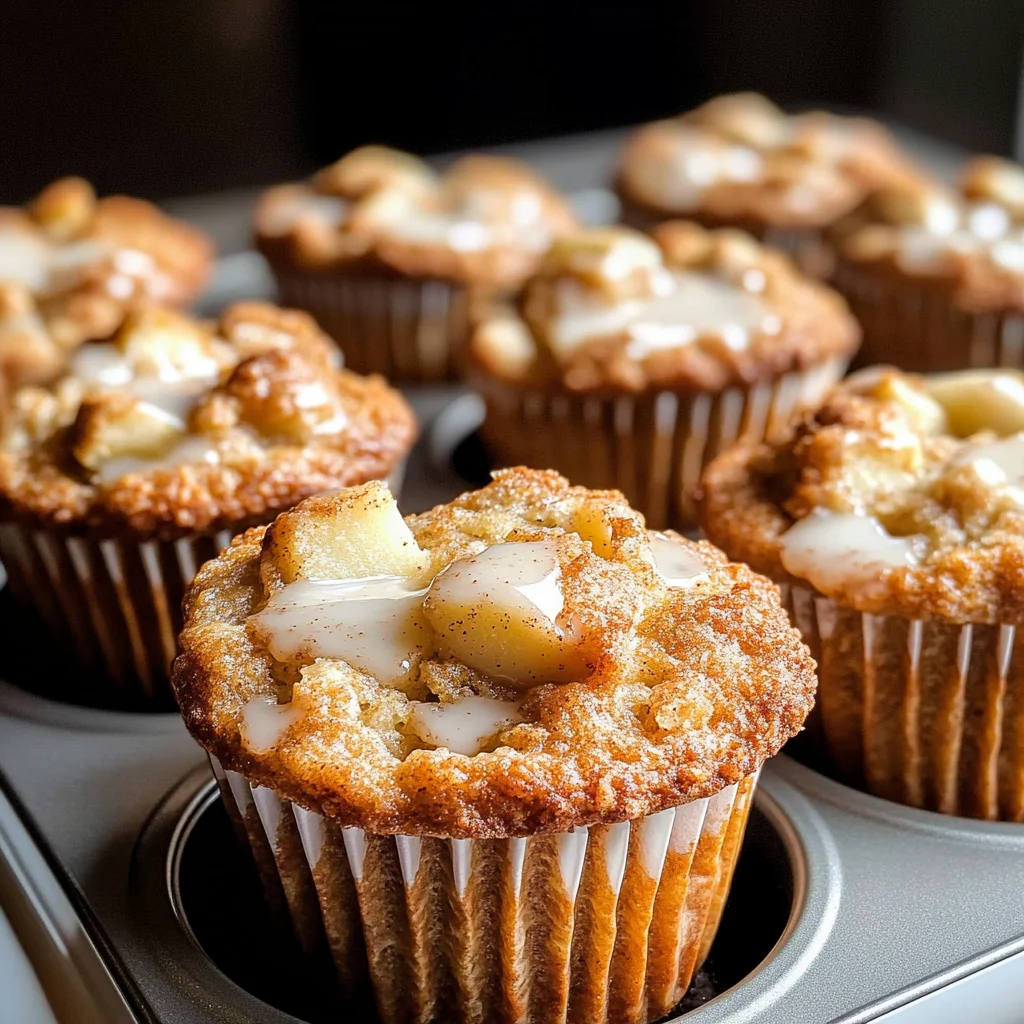 Apple Fritter Muffins