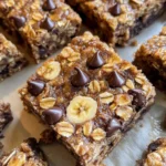 Banana Oatmeal Bars