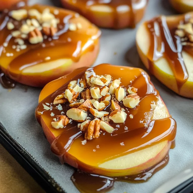 Caramel Apple Slices