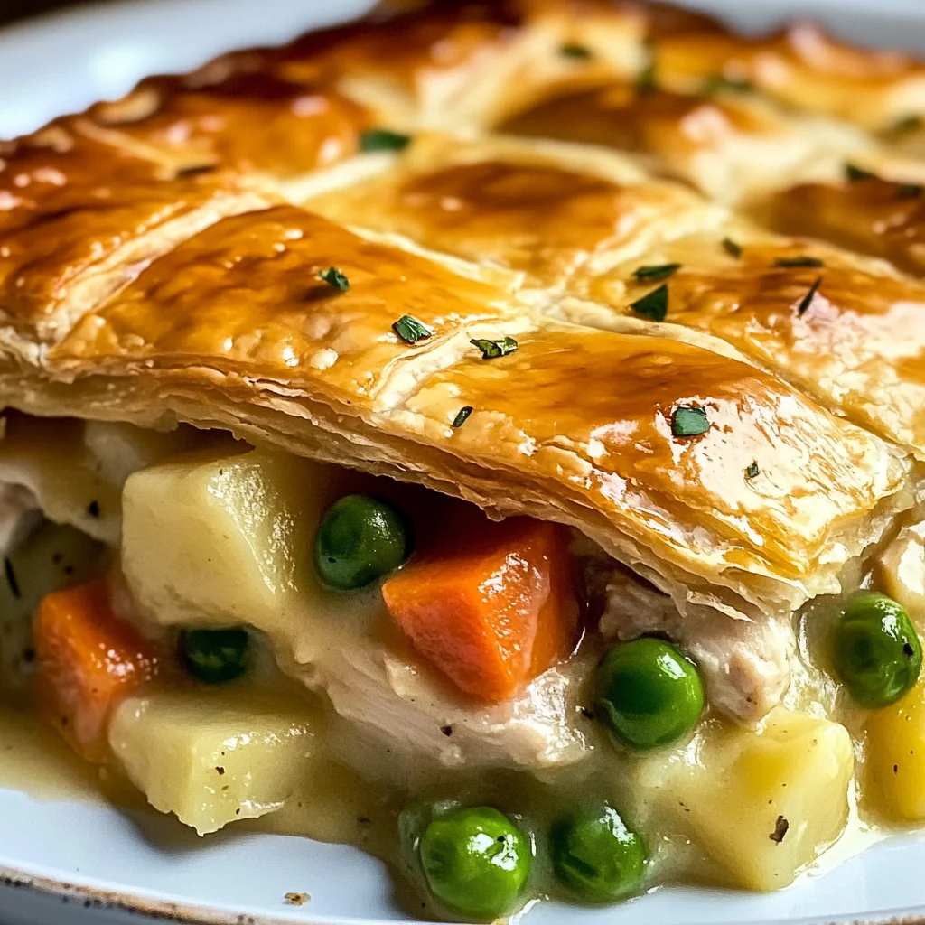 Easy Chicken Pot Pie Casserole