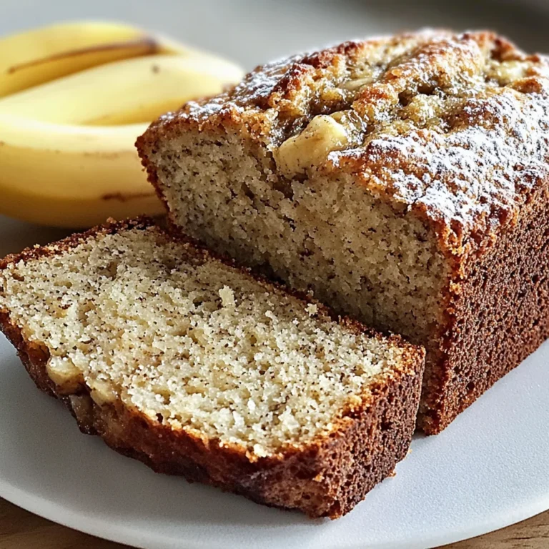 Easy Moist Banana Bread
