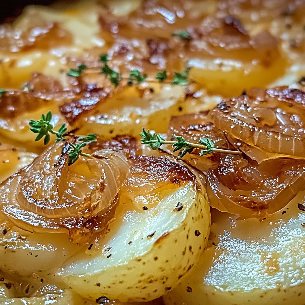 Savory French Onion Potato Bake