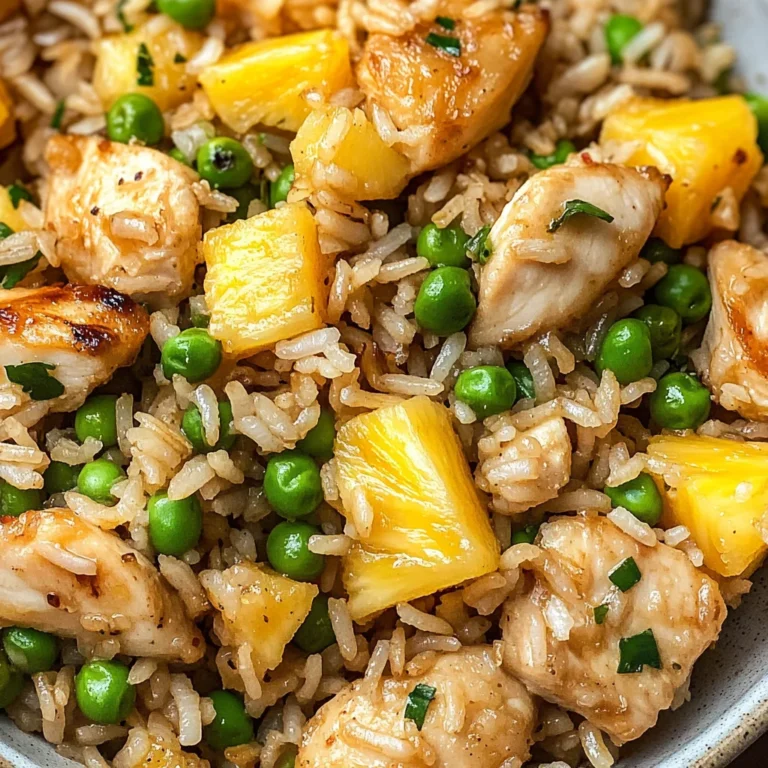 Chicken and Pineapple Fried Rice