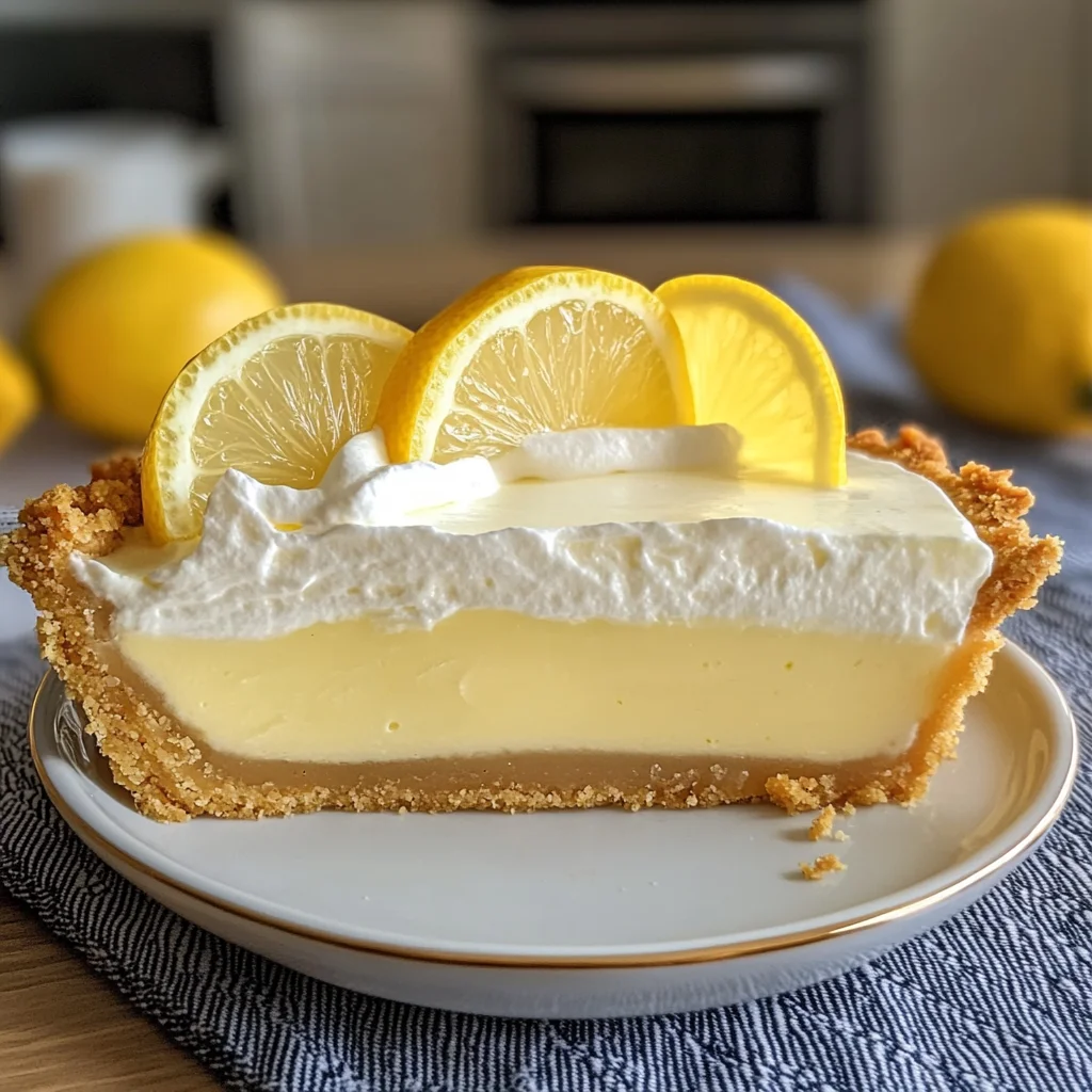 Deliciously Zesty Lemon Icebox Pie Made Easy at Home