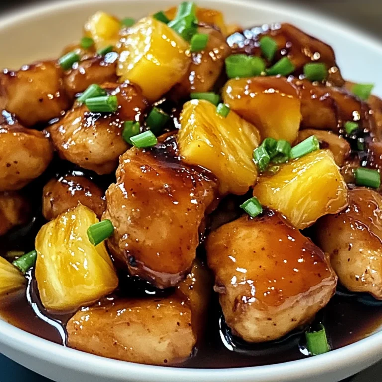 Discover the Best Brown Sugar Pineapple Chicken Recipe Today!