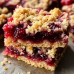 Fabulous Five Ingredient Raspberry Bars