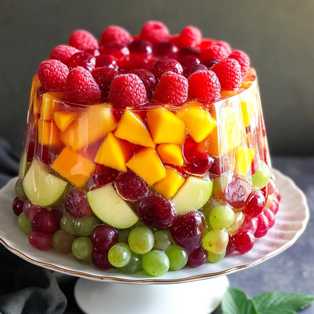 Jello Fruit Cake Recipe
