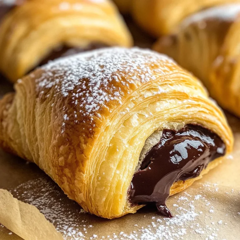 Shortcut Chocolate Croissants