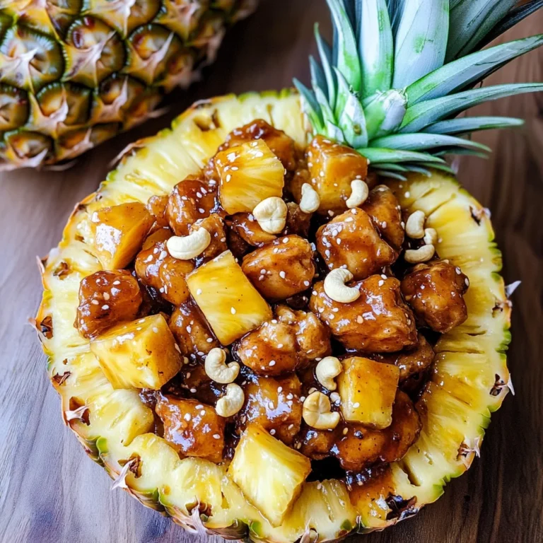 Sticky Pineapple Chicken