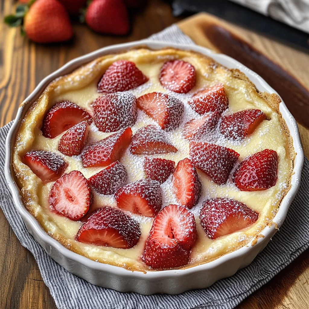 Strawberry Flaugnarde