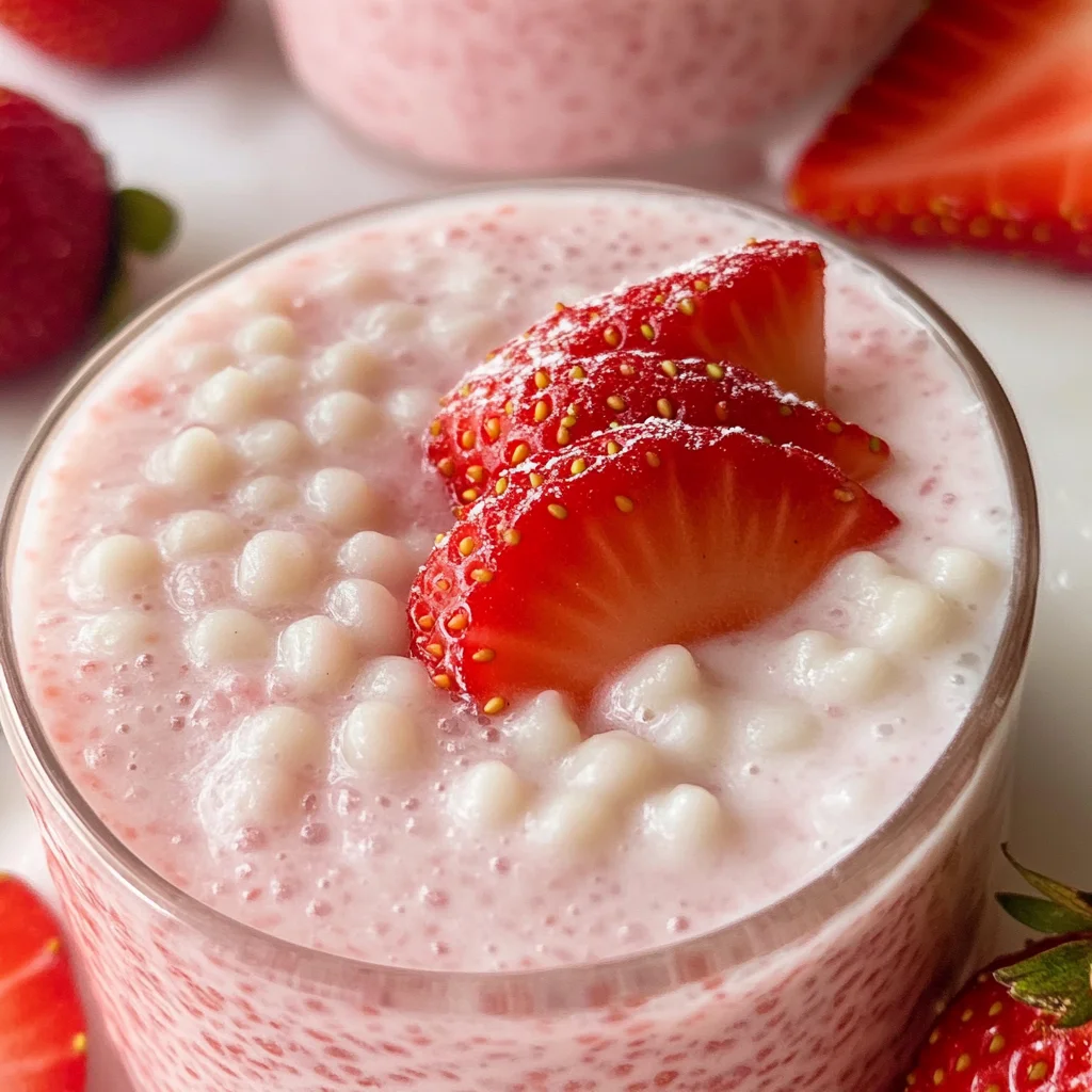 Strawberry Sago